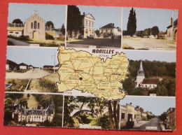 CPSM Grand Format -  Noailles  -(Oise) - Multivues , Multivue , Carte Département Oise - Noailles