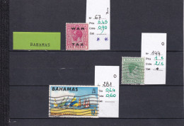 UN LOT DE 3 TIMBRES NEUFS**, NEUFS*, OBLITéRéS - Autres & Non Classés