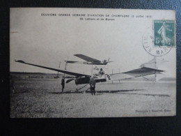 T1 - Deuxieme Grande Semaine D'aviation De Champagne (5 Juillet 1910) - 60 . Latham Et De Mumm - Meetings