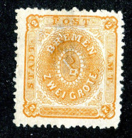 1157 Wx Bremen 1866 Scott 11  Mint*  (Lower Bids 20% Off) - Bremen