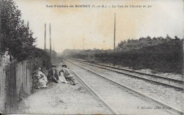 Les Friches De Roissy La Voie Du Chemin De Fer Carte En Bonne état - Roissy En Brie