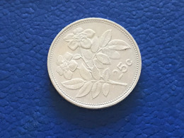 Münze Münzen Umlaufmünze Malta 25 Cents 1995 - Malte