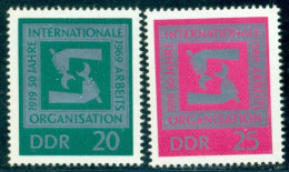 1969 International Labour Organization,ILO,50th Anniversary,DDR,1517,MNH - OIT