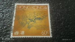 HONG KONG-1980-90-              60C        USED - Oblitérés