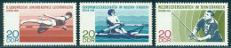 1968 Athletics,Leipzig,Rowing,Fishing,High Jump,DDR,1372,MNH - Aviron