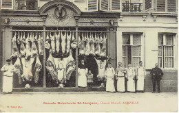 Aaa 80 Abbeville Grande Boucherie Saint Jacqueschaussée Marcadé  Derente Macquet - Abbeville