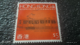 HONG KONG-1980-90-              5$        USED - Oblitérés