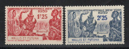 Wallis Et Futuna - YV 70 & 71 N* MH , Exposition De New York , Cote 8 Euros - Unused Stamps