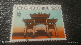 HONG KONG-1980-90              2$        USED - Gebruikt