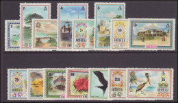 Anguilla 1972-75 Set To $5 Unmounted Mint. - Anguilla (1968-...)