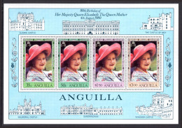 Anguilla 1980 80th Birthday Of Queen Mother Unmounted Mint Souvenir Sheet. - Anguilla (1968-...)