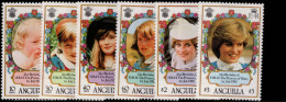 Anguilla 1982 21st Birthday Of Princess Of Wales Unmounted Mint. - Anguilla (1968-...)
