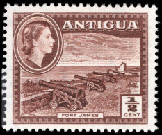 Antigua 1963-65 ½c Fort James Unmounted Mint. - 1960-1981 Ministerial Government