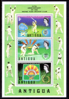 Antigua 1972 Cricket Souvenir Sheet Unmounted Mint. - Anguilla (1968-...)