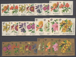 Burundi 1966 Flowers Set Unmounted Mint. - Unused Stamps