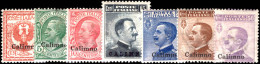 Calino 1912 Set Of Original Values Fine Lightly Mounted Mint. - Ägäis (Calino)