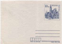 Poland Polska 1985 Wroclaw, Rathaus Ratusz - Tarjetas Máxima