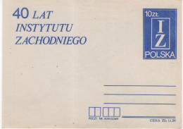 Poland Polska 1985 40 Lat Instytutu Zachodniego, Poznan - Maximum Cards