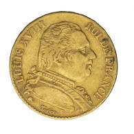 Louis XVIII-20 Francs 1815 Bayonne - 20 Francs (goud)