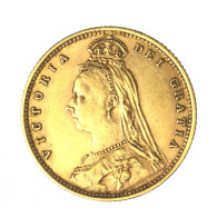 Royaume-Uni-Victoria -Demi Souverain 1892 Londres - 1/2 Sovereign