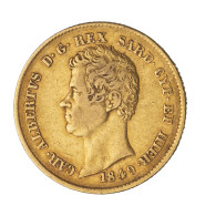 Italie - Royaume De Sardaigne 20 Lire Charles Albert 1849 Turin - Piemonte-Sardinië- Italiaanse Savoie