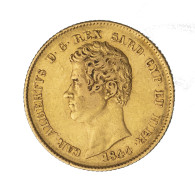 Italie - Royaume De Sardaigne 20 Lire Charles Albert 1844 Turin - Piamonte-Sardaigne-Savoie Italiana