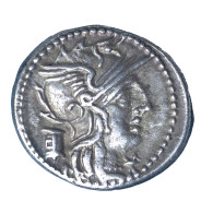 République Romaine Denier Marcius -134 Rome - Republiek (280 BC Tot 27 BC)