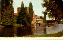 England Stratford Upon Avon Shakespeare Theatre On The Banks Of The Avon - Stratford Upon Avon