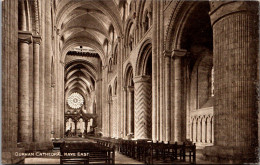 England Durham The Cathedral Nave East - Durham City