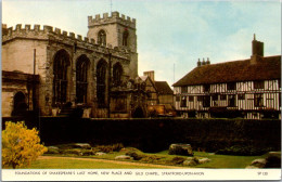 England Stratford Upon Avon Foundation Of Shakespeare's Last Home New Place And Gild Chapel  - Stratford Upon Avon