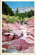 Canada Alberta Waterton Lakes National Park Red Rock Canyon - Otros & Sin Clasificación