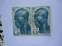 CAMEROON  USED  STAMPS  PAIR  MEN - Cameroun (1960-...)