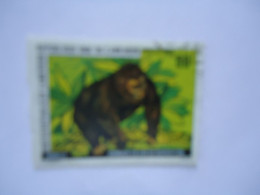 CAMEROON  USED  STAMPS  ANIMALS   GORILLE - Cameroun (1960-...)