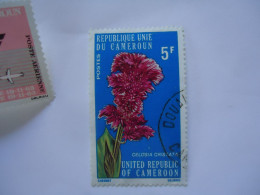 CAMEROON  USED  STAMPS  FLOWERS - Cameroun (1960-...)