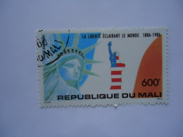 MALI   USED STAMPS  AMERICAN MONUMENTS  FLAG - Mali (1959-...)