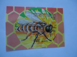 CONGO  MNH  STAMPS  SHEET   BEES - Abeilles