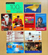 10 Different Phonecards For Collection - Lots - Collections