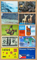 10 Different Phonecards For Collection - Lots - Collections