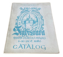 Romania Expozitia Filatelica Omagiala Catalog 1980 Asociatia Filatelistilor Filiala Mures Cerc Filatelic Sighisoara - Other & Unclassified