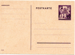 58711 - Deutsches Reich / Generalgouvernement - 1941 - 30gr Architektur GAKte, Ungebraucht - Governo Generale