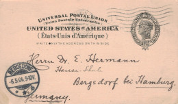 Ganzsache New Haven 1904 > Dr. E. Hermann Hansa-Schule Bergedorf - Zur Geschichte Des Brautkaufs - 1901-20