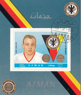 AJMAN 364,used,football - Used Stamps