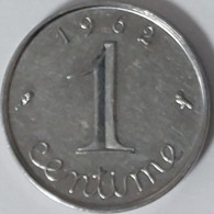 France - 1 Centime, 1962, KM# 928 (#2487) - 1 Centime