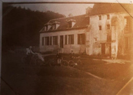 St Nicolas De Courson , Morienval * 1900 * Photo Ancienne 8.8x6.4cm - Other & Unclassified