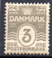 Danemark: Yvert N° 50*; Petites Rousseurs  Cote 7.50€ - Unused Stamps