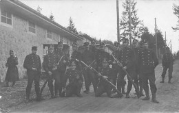 Carte-Photo Armée Suisse Militaria Schweizer Armee Militär Ersatz Bat. III Comp Basel ? - Basel