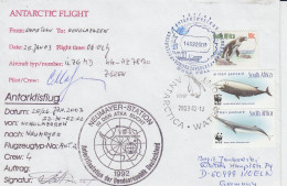 South Africa Antarctic Flight From Capetown To Novolazarew & Novolazarew To Neumayer 25/26-1-2003 (TS150) - Vols Polaires