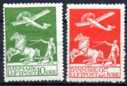 Danemark: Yvert N° A 1et 3*; Cote 85.00€ - Luchtpostzegels