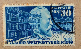 1949 Bundesrepublik Deutschland Mi.116, 30pf /o ! - Gebraucht