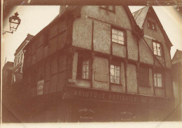 Bourges * 1902 * Devanture Commerce Magasin ARIOTOUT Pâtisserie AU PLANTEUR Pâtissier * Photo 9x6.4cm - Bourges